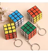 Mini Rubik Zeka Küpü (sabır Küpü) 3x3 Anahtarlık