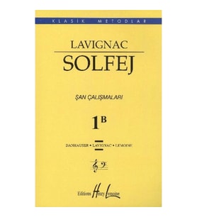 Lavıgnac Solfej şan çalişmalari 1b