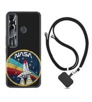 Tecno Spark 6 6 Go 8C 8 Pro 7 7 Pro Kılıf Boyun Askılı Silikon Nasa 1326