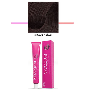 Premium 3 Koyu Kahve - Kalıcı Krem Saç Boyası 50 g Tüp