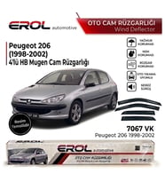PEUGEOT 206 (1998-2002) 4'LÜ HB CAM RÜZGARLIĞI