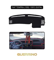 FIAT TEMPRA 1992-1997 Modellerine Uygun DijitalTORPİDO KORUMA HALISI SİYAH KENAR
