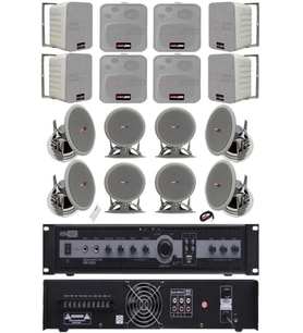 Lastvoice Double Paket-5 Anfili Duvar ve Tavan Hoparlör Seti