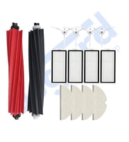 ROBOROCK Q8 MAX , Q8 MAX+ UYUMLU 1 Ana Fırça 4 Yan Fırça 4 Filtre 4 Mop PKT-iasgf0001220