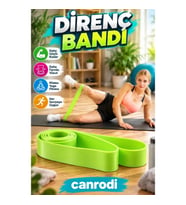 Esnek Direnç Bandı – Pilates, Yoga ve Fitness Egzersiz Lastiği