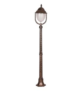 AVONNI BSU-68212-BKR-B Kahverengi Boyalı Dış Mekan Aydınlatma E27 Aluminyum ABS Polikarbon Cam 30cm