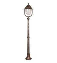 AVONNI BSU-68212-BKR-B Kahverengi Boyalı Dış Mekan Aydınlatma E27 Aluminyum ABS Polikarbon Cam 30cm