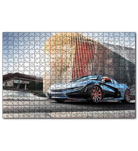Cakapuzzle Qiantu K 50 Spider Concept  Puzzle Yapboz MDF (Ahşap) (120 Parça)