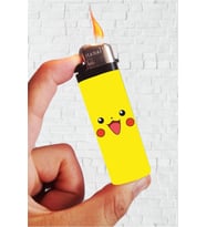 Pokemon Pikachu Tasarımlı Renkli Gazlı Çakmak, Şık ve Kullanışlı Tasarım