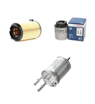 Bosch Filtre Bakım Seti Skoda Superb 1.4 TSI 2008-2010 3T4 Hava + Yağ f. + Yakıt Filtre Bosch