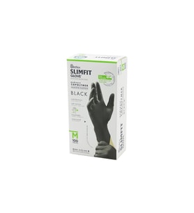 REFLEX SLİMFİT GLOVE KOD-032 M SİYAH PUDRASIZ MUAYENE ELDİVEN 100LÜ (5343)