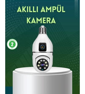 360 Derece Panoramik WiFi Kamera – Full HD Ev Güvenlik Sistemi