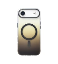 Apple iPhone 17 Air Kılıf Transparan Renk Geçişli M-safe Şarj Özellikli Toros Ka (Gri)
