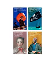 Amok Koşucusu + Define Adası + Doktor Ox'un Deneyi + Bir Çöküşün Öyküsü- 4 Kitap Set