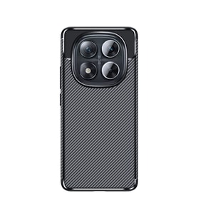 Xiaomi Poco X7 Kılıf Negro Karbon Tasarım Silikon Kılıf (Siyah)