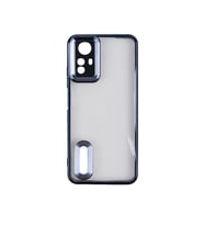 Xiaomi Redmi Note 12S Uyumlu Kılıf Kamera Korumalı Logo Gösteren Zore Omega Kapak