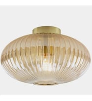 MYLİGHTS RUSTİK BAL    AVİZE 30CM SPOR TEKLİ AVİZE