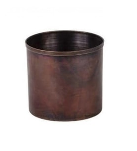 Turna Bakır Bahar Saksı 1 No 8 Cm Düz Oksit Turna2564-3