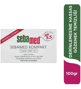 Sebamed Kompakt Yüz Temizleyici Sabun 100 Gr
