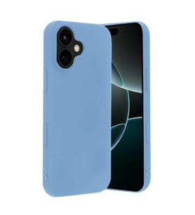 Apple iPhone 17 Nano içi Kadife Silikon - Mavi