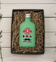 BK Gift Hediye Kutulu Kişiye Özel İsimli Baba Temalı Yeşil Tasarım Cam Şişede 200 ml Kolonya-6, Babaya Hediye, Babalar Günü Hediyeleri, Hediyelik Baskılı Kolonya
