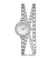 Newera Watch Taşlı Dolama Kordon Kadın Minimal Kol Saati