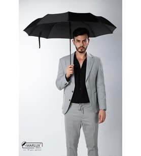Marlux 10 Telli Rüzgara Dayanıklı Kırılmaz Manuel Şemsiye M24MPR2002M