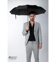 Marlux 10 Telli Rüzgara Dayanıklı Kırılmaz Manuel Şemsiye M24MPR2002M