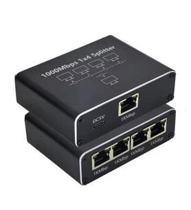 ZR889 Rj45 1To4 Gigabit Splitter