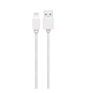 Fuchsia Ofset Serisi ZCS-02 Lightning 2 in 1 Ev Şarj Seti 2.1A (Beyaz)