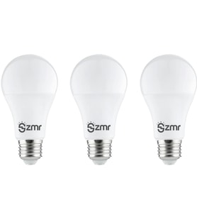 ZMR 105/B.65 3'lü Paket LED Ampul 15W 6500K Beyaz Işık E27 Duylu Enerji Tasarruflu Uzun Ömürlü