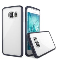 Verus Galaxy S6 Edge ile Uyumlu Crystal Mixx Series Kılıf Black