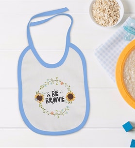 BK Kids Mavi Bebek Mama Önlüğü - Model 153