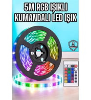 Mey İthalat® 5M Rgb Işıklı Her Ortama Led Işık