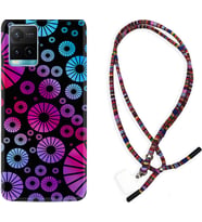 Vivo Y11S Y21S Y20 Y20S Y70 Kılıf Boyun Asklı Rasta Silikon Daireler 1751