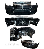 BMW 5 Serisi G30 LCI 2020 ve Sonrası Uyumlu Ön Tampon Panel Radyatör Seti (Dolu)