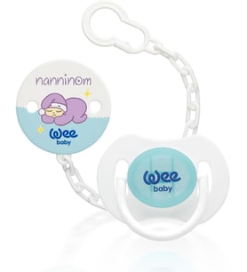Baby Nanninom Gece Emziği ve Emzik Askısı Seti