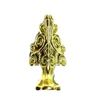 Lükens Sandık Ayağı, Kutu Ayak 4 cm - Sarı