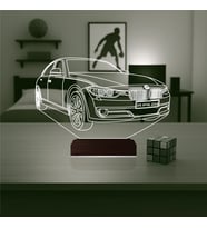 Luvivia Araba Bmw Tasarım Kişiye Özel 3D Lamba - Masa Gece Lambası
