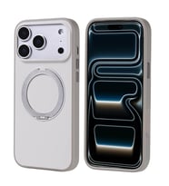 Apple iPhone 17 Pro Max Kılıf M-Safe Şarj Özellikli Standlı Zore Proton Silikon Kapak