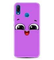 Huawei P20 Lite Mate 10 20 Lite Pro P40 Lite KılıfDesemli Silikon Purple Sweety 1717