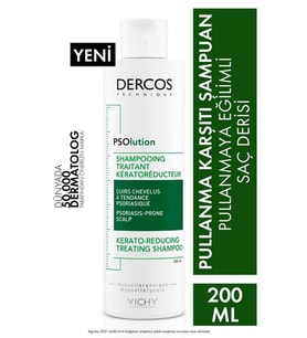 VICHY Dercos PSOlution Kerato-Regulating Treating Shampoo 200 ml