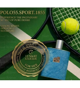 Polo55 Sport 1855 Serisi - Özel Seri Feromon Yağlı 12 Saat Kalıcılık Erkek Parfüm