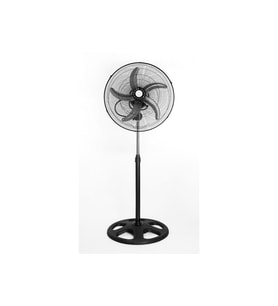 Arnell AR-876 18" Sessiz 3 Kademeli Salınımlı Ayaklı Vantilatör (Siyah)