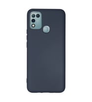 İnfinix Hot 10 Play Kılıf Nano İçi Kadife Silikon - Lacivert