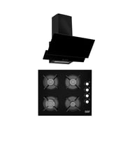 EXEP 2'Lİ SİYAH CAM ANKASTRE SET [ED401-EO320] 