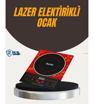 Dokunmatik Kontrollü 2400W Indüksiyon Ocak Zaman Ayarlı