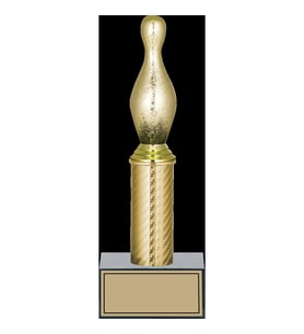 ODAK KUPA - Figürlü Kupalar - Bowling / Pin Figürlü Kupalar FG-007 B - 28 cm