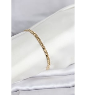 CM 14K Gold Renk Zincir Model Kadın Bileklik 5886 - HPSBYI3985-9298