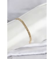 CM 14K Gold Renk Zincir Model Kadın Bileklik 5886 - HPSBYI3985-9298